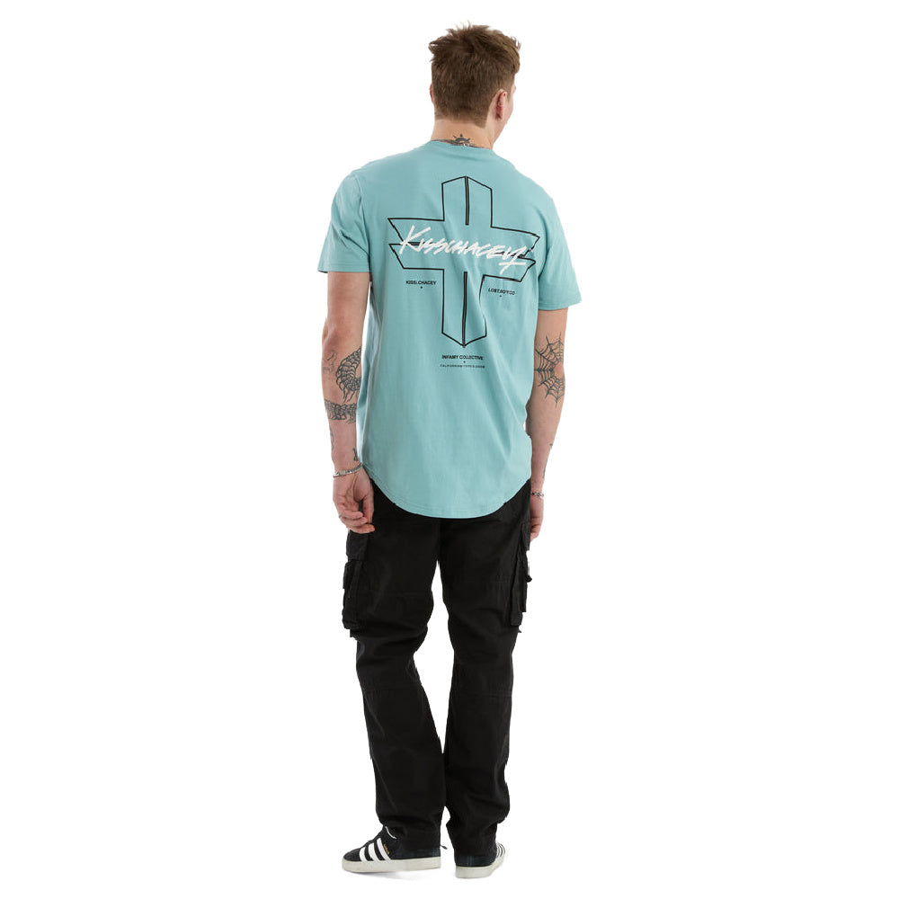 Kscy | Mens Forever Curved Hem Tee (Cameo)