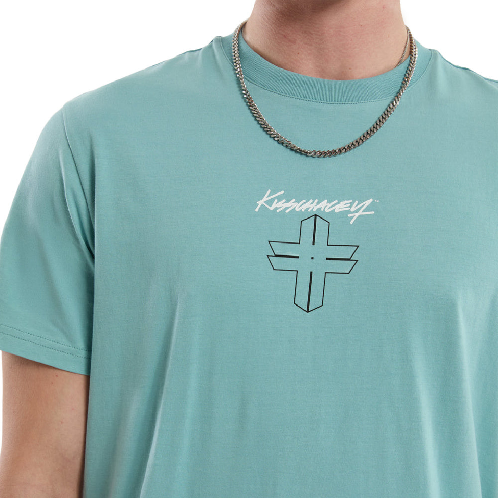 Kscy | Mens Forever Curved Hem Tee (Cameo)