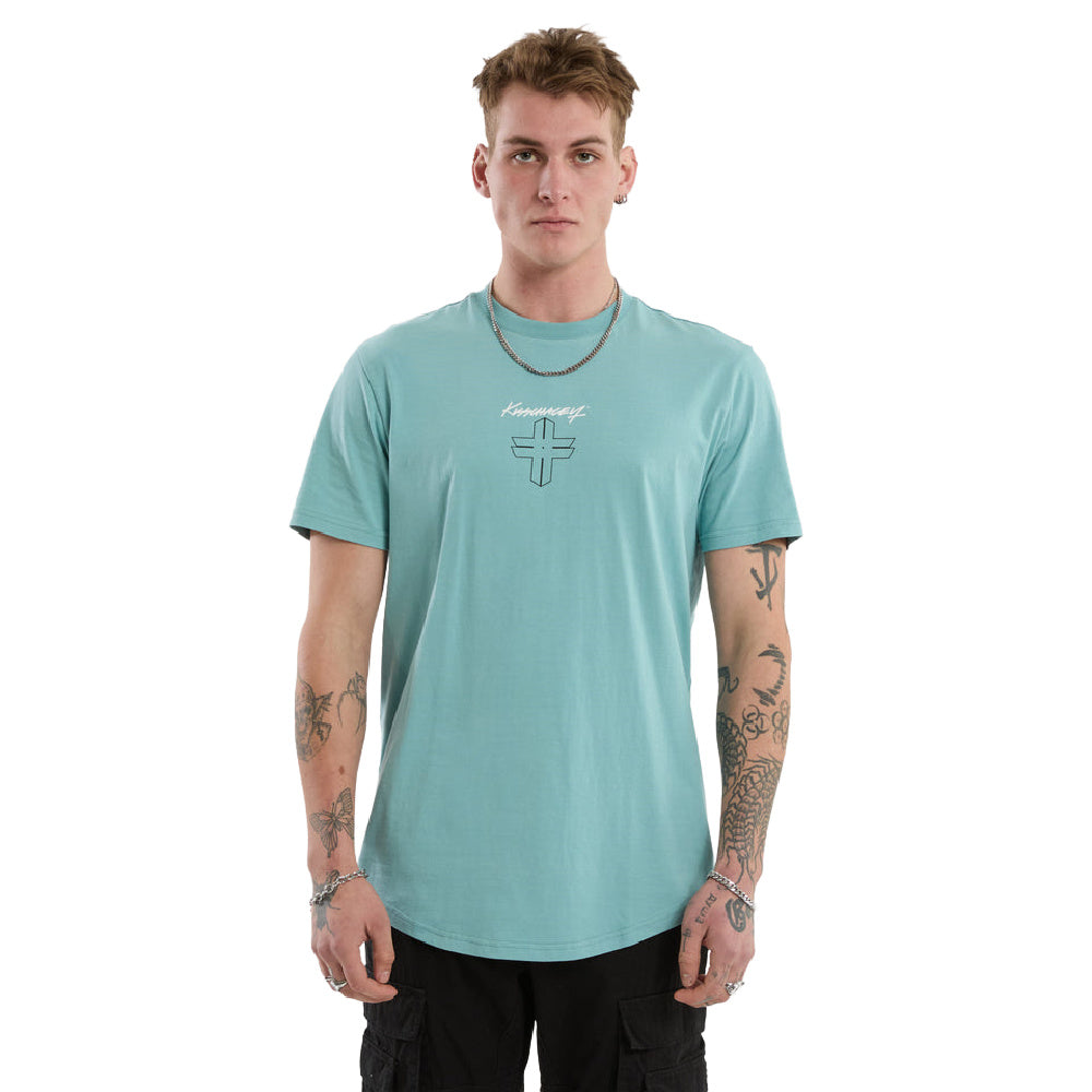 Kscy | Mens Forever Curved Hem Tee (Cameo)