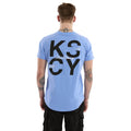Kscy | Mens Future Dual Curved Tee (Vista Blue)