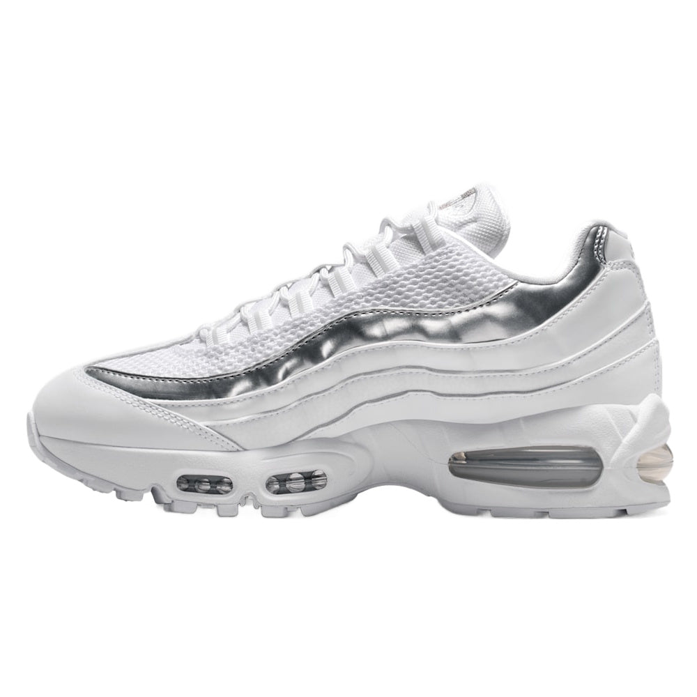 Nike | Mens Air-max 95 (White/Metallic Silver)