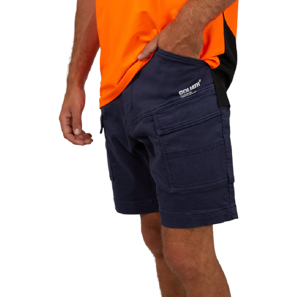 Saint Goliath | Mens APW Cargo Shorts (Navy)