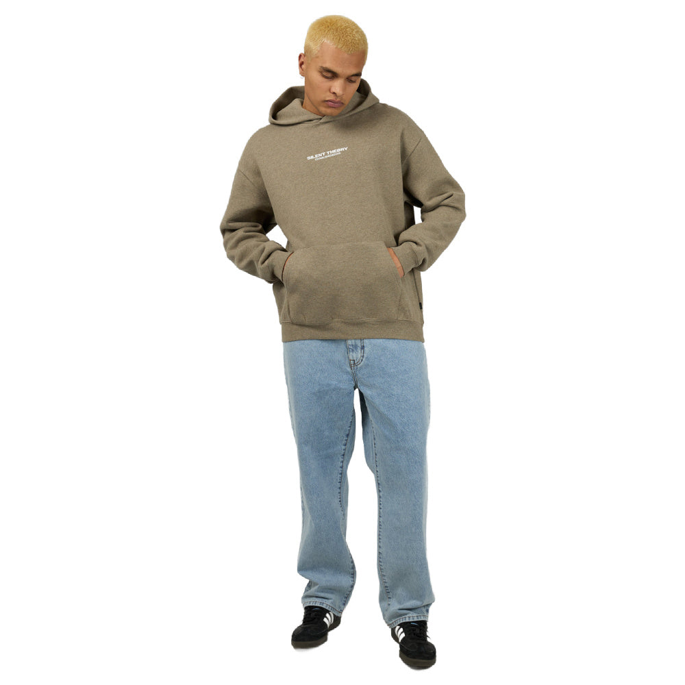 Silent Theory | Mens Essential Theory Hoodie (Brown Marble)
