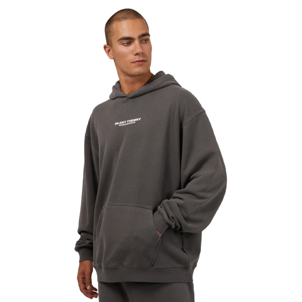 Silent Theory | Mens Essential Theory Hoodie (Coal)