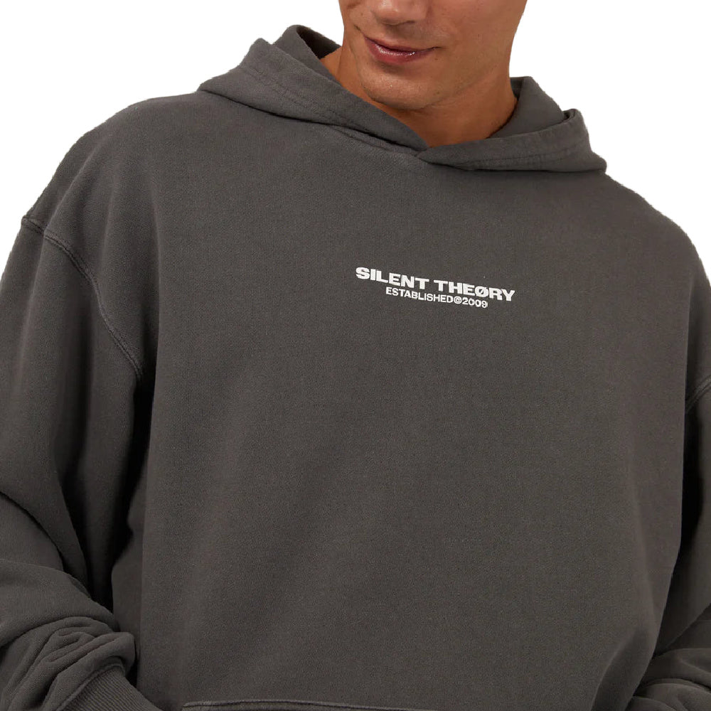 Silent Theory | Mens Essential Theory Hoodie (Coal)