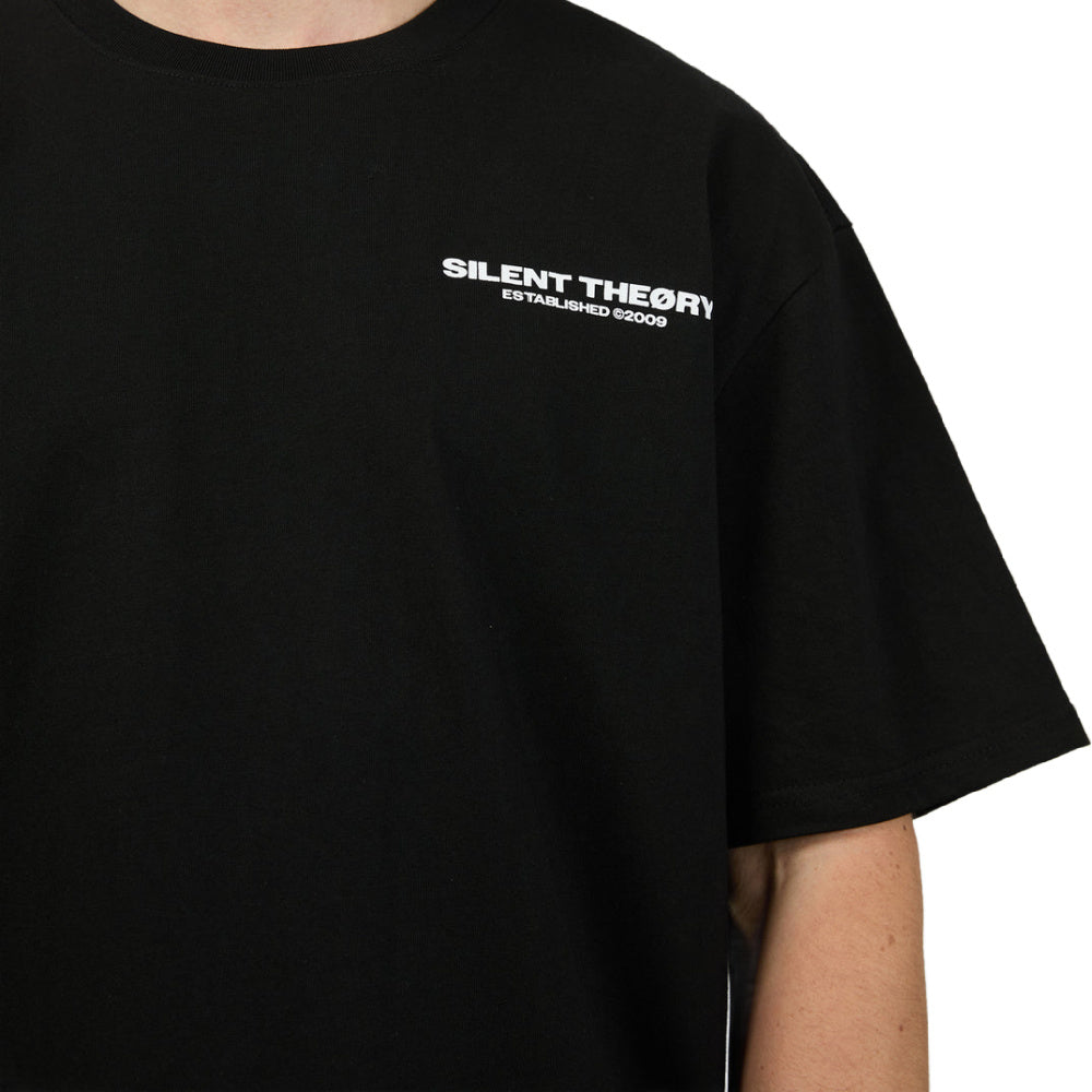 Silent Theory | Mens Essentials Theory Tee (Black)