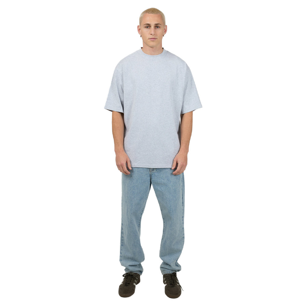 Silent Theory | Mens Heavyweight Tee (Grey Marle)
