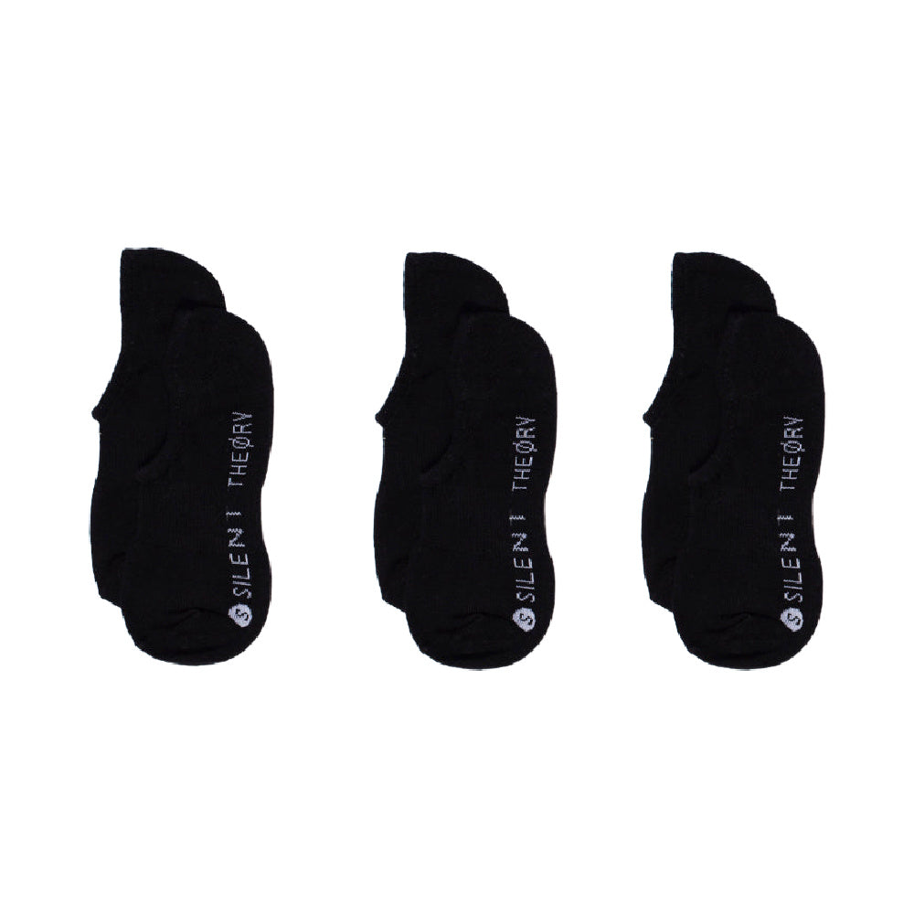 Silent Theory | "No Show" Socks (Black)